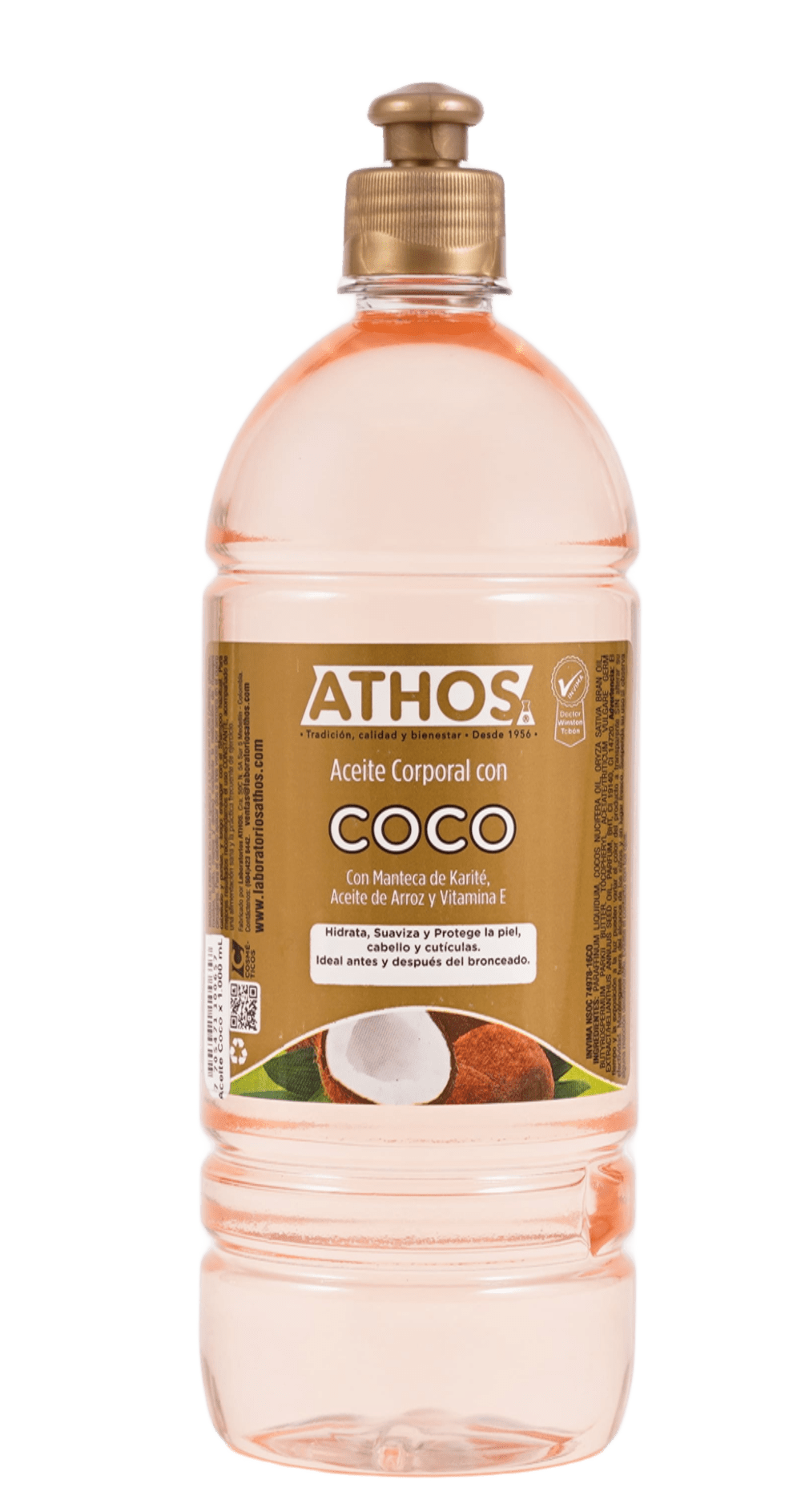 Aceite Corporal con Coco
