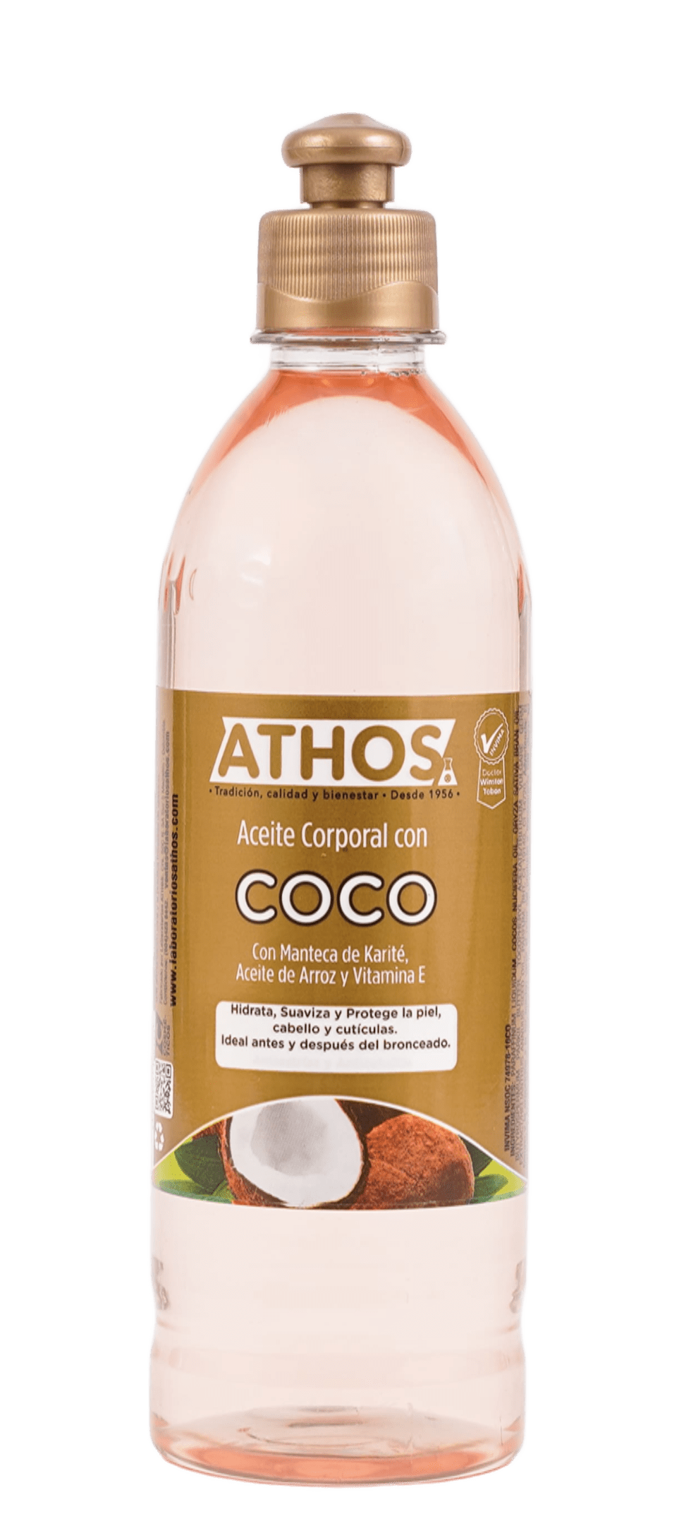 Aceite Corporal con Coco