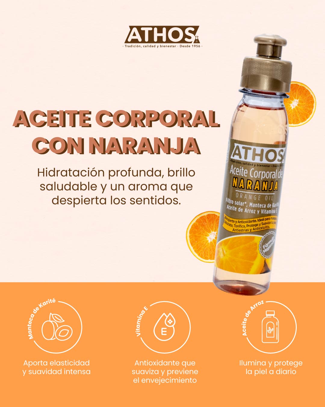 Aceite Corporal con Naranja