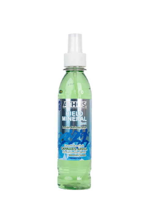 Hielo Mineral Athos Sport con Aceite de Semilla de Cannabis