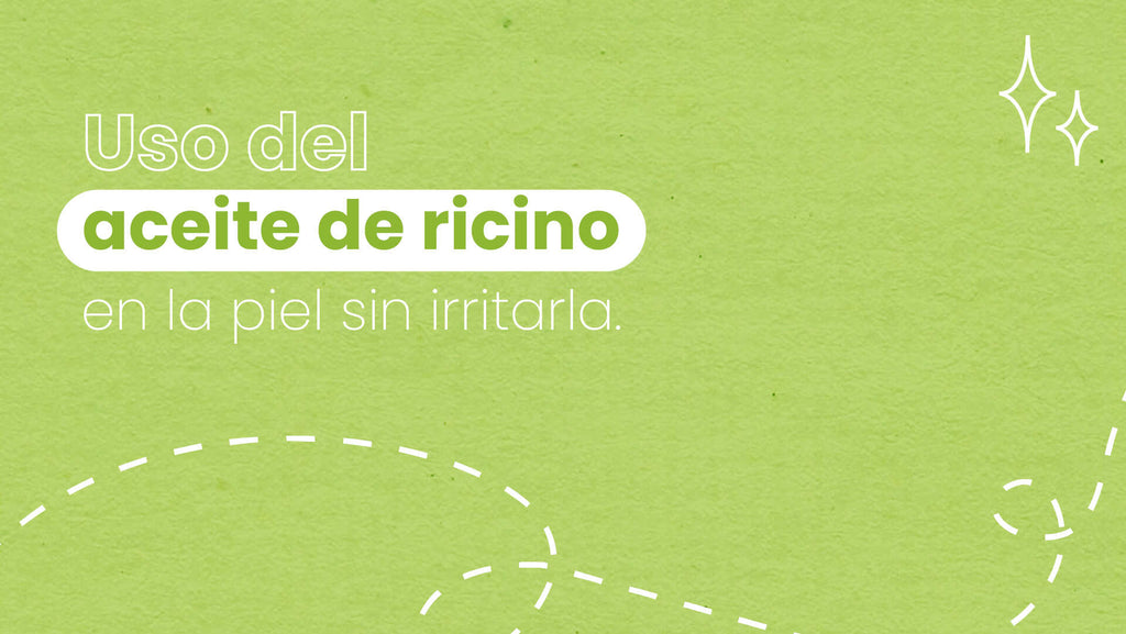 ¿Cómo se usa correctamente el aceite de ricino en la piel sin irritarla?