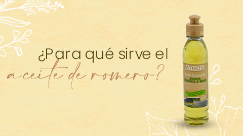 ¿Para qué sirve el aceite de romero?